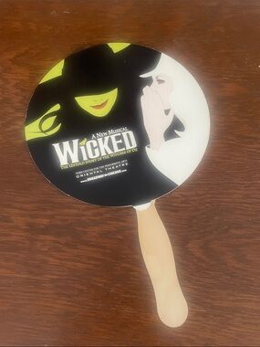 Wicked Musical Hand Fan - promotional item from Chicago
